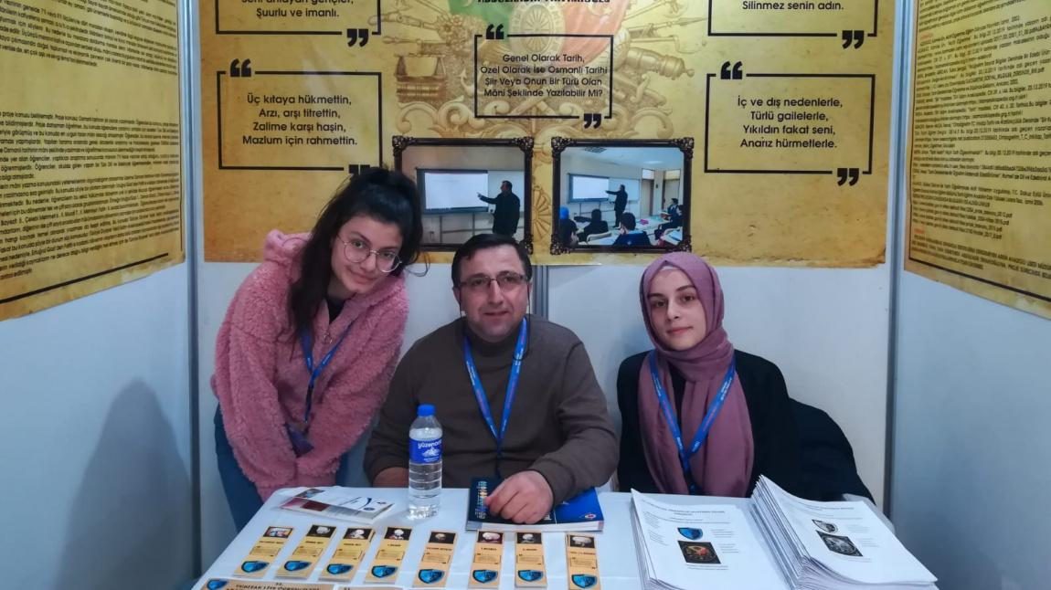 50. Liseler Arası Araştırma Projeleri Erzurum Bölge Yarışması Tarih Alanında Üçüncülüğümüz
